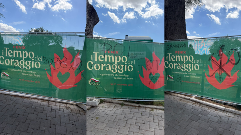 Fenix, vandali contro la festa dei giovani di destra